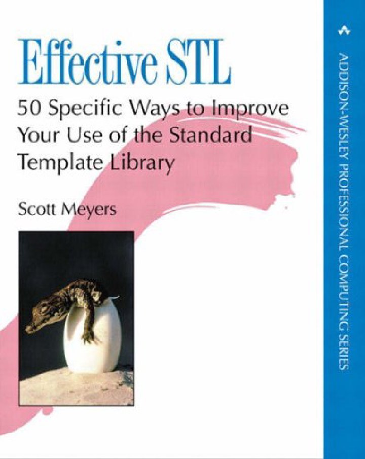 Book review: Effective STL