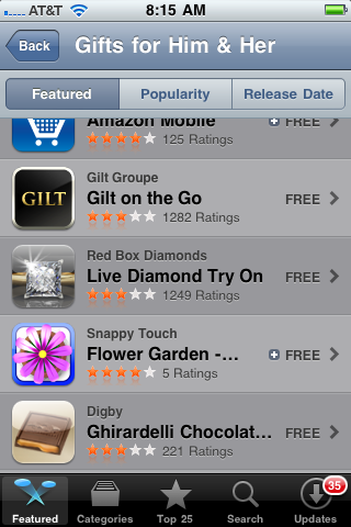 Valentines apple feature iphone
